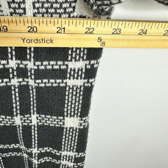 Diane Von Furstenberg Cardigan Women S Plaid Retro Preppy Grunge 90s Academia - Picture 6 of 6